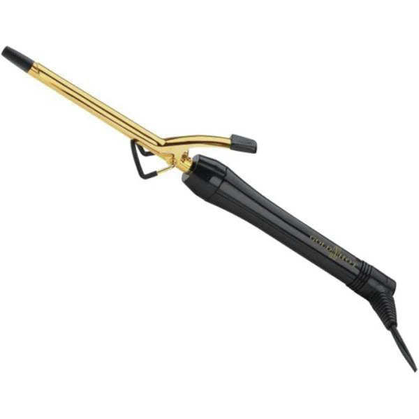 GOLD N HOT 3/8" Spring Grip Professional Curling Iron