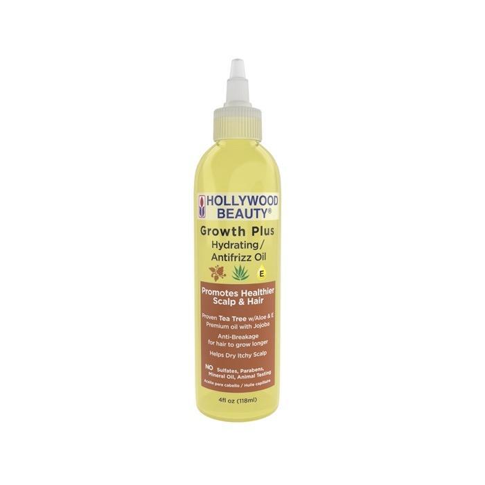 Hollywood Beauty Growth Plus Hydrating/ Anti-Frizz 4oz.