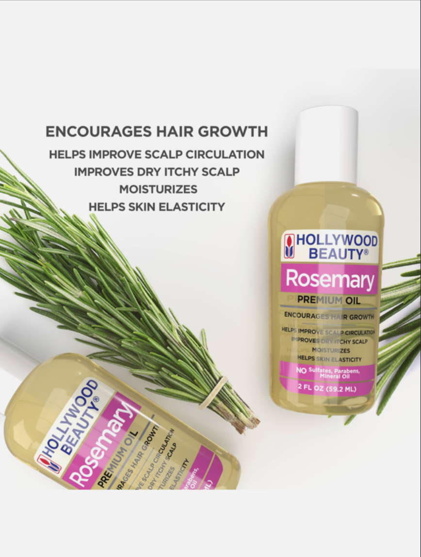 Hollywood Rosemary Premium Oil 2oz.