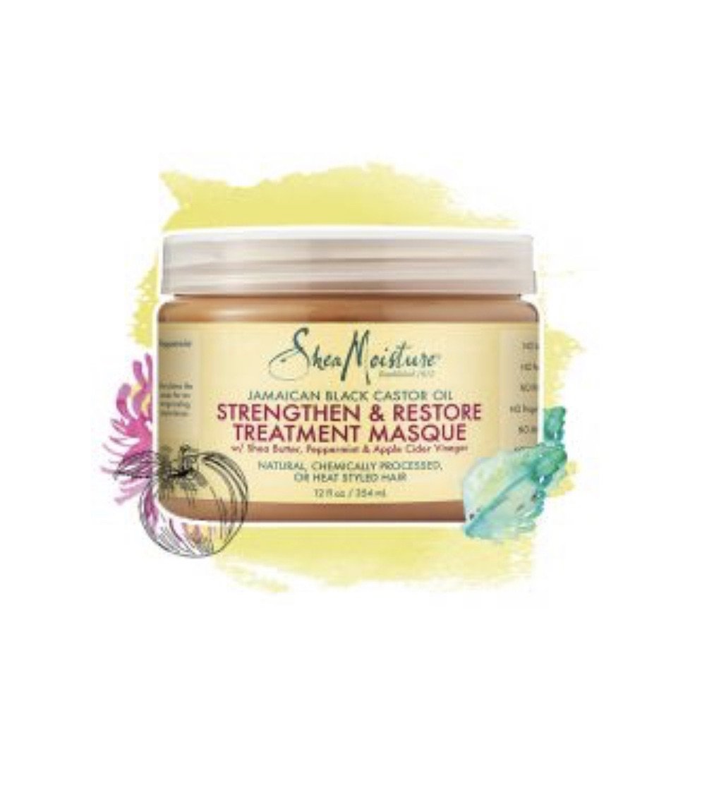 Shea Moisture Jamaican Black Castor Oil Strengthen & Restore Treatment Masque 12oz