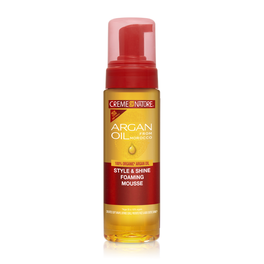 CREME OF NATURE Argan Oil Foaming Mousse