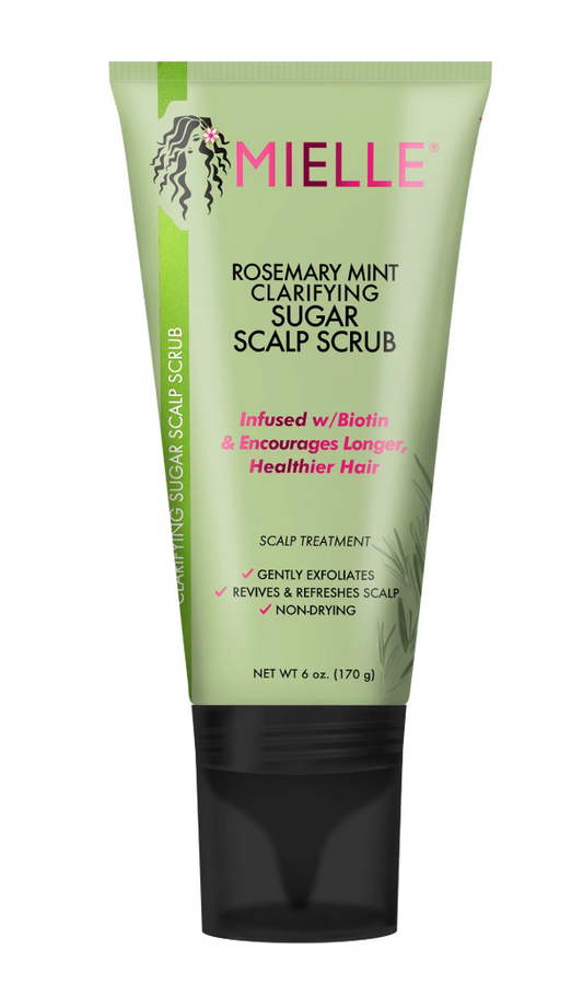 MIELLE ORGANICS Rosemary Mint Clarifying Sugar Scalp Scrub 6oz