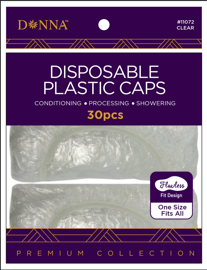 DONNA Disposable Plastic Caps