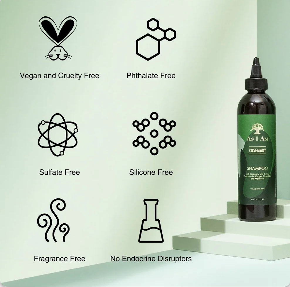 AS I AM Rosemary Oil 2oz