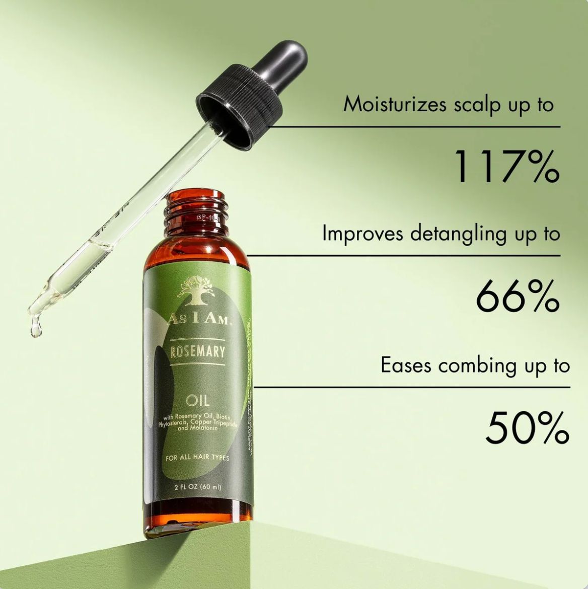 AS I AM Rosemary Oil 2oz