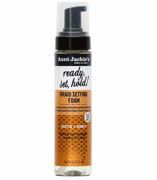 Aunt Jackie's Biotin & Honey Braid Foam