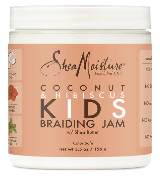 SHEA MOISTURE Coconut & Hibiscus Kids Braid Jam 5.5oz