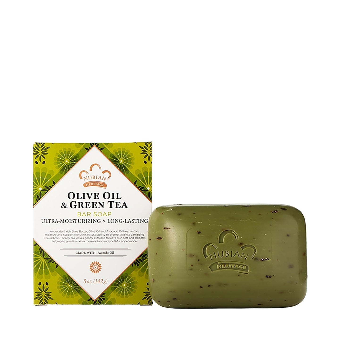 Nubian Heritage Olive Oil & Green Tea Soap