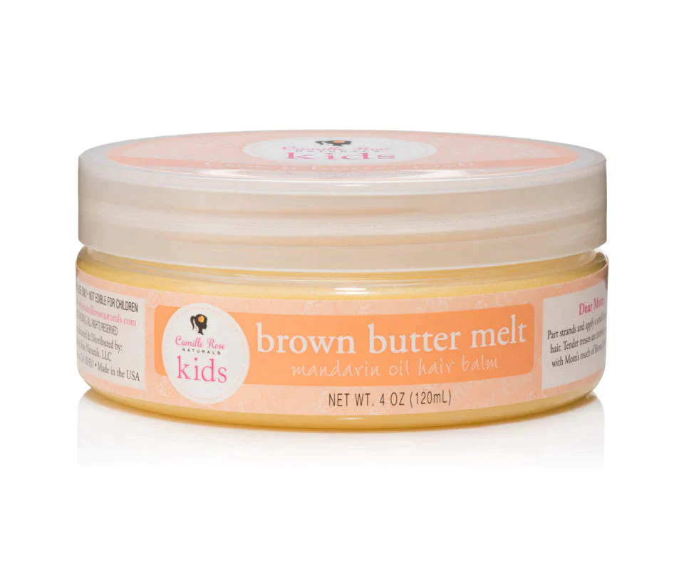 Camille Rose Kids Brown Butter Melt Hair Balm
