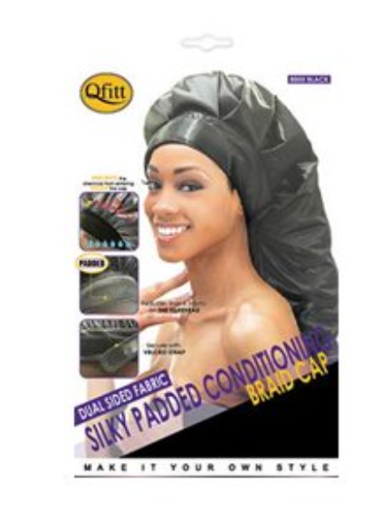 Qfitt Silky Padded Conditioning Braid Cap (Super XL)