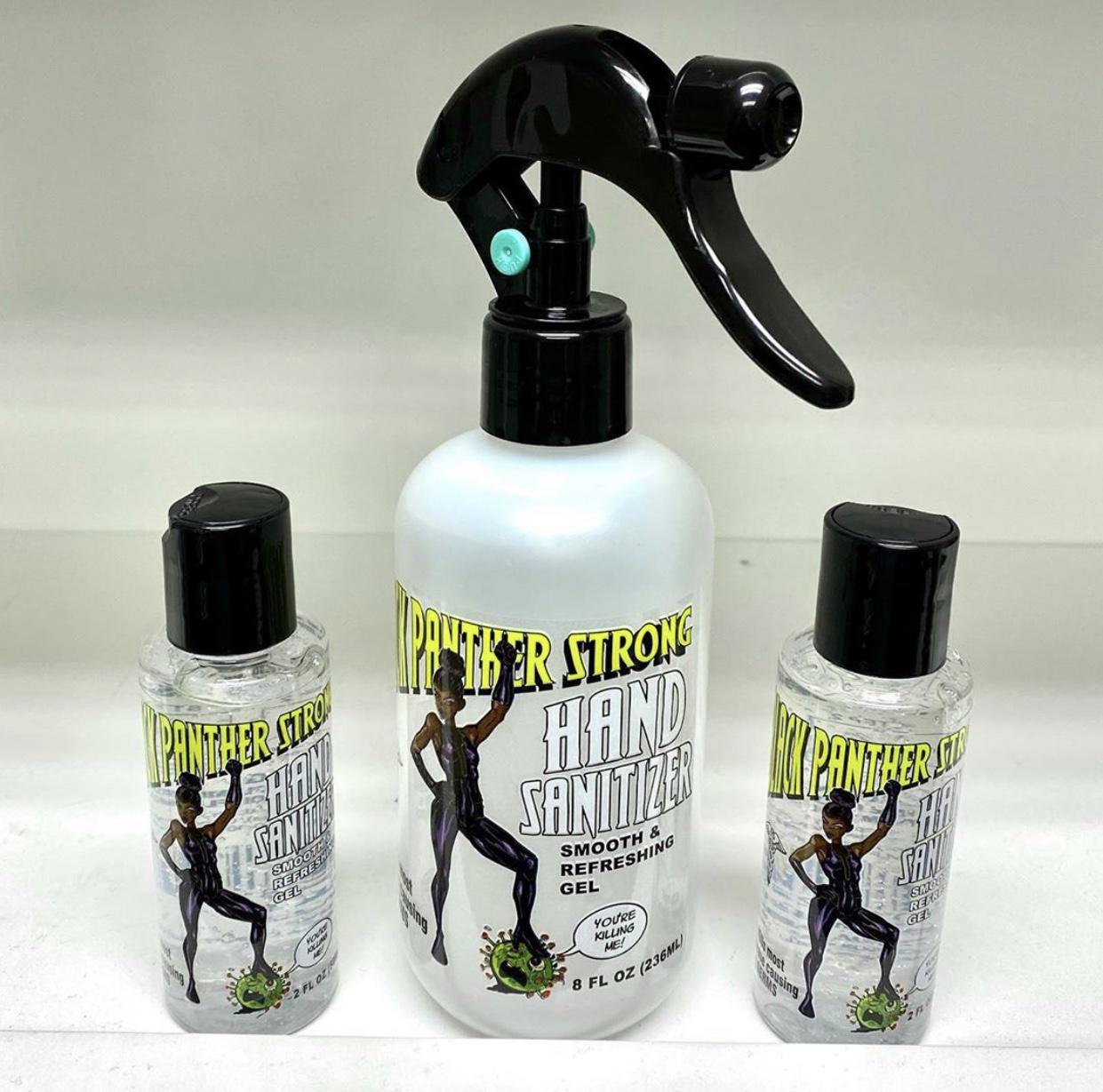 Black Panther Hand Sanitzer