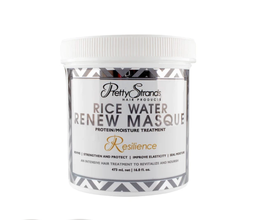 Pretty Strands Rice Water Renew Masque 16oz