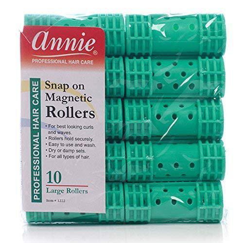 Annie Magnetic Rollers 10ea Large