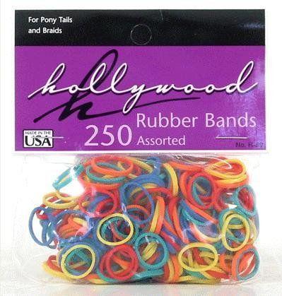 Hollywood Assort Rubber Bands