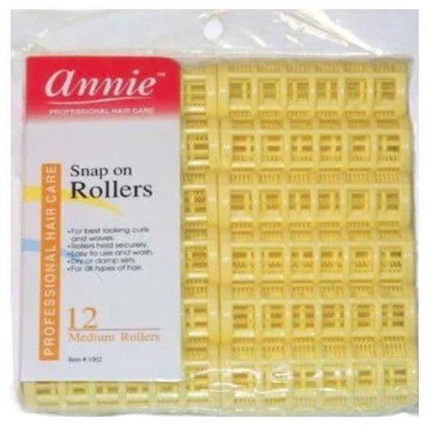 Annie Magnetic Rollers 12ea Medium