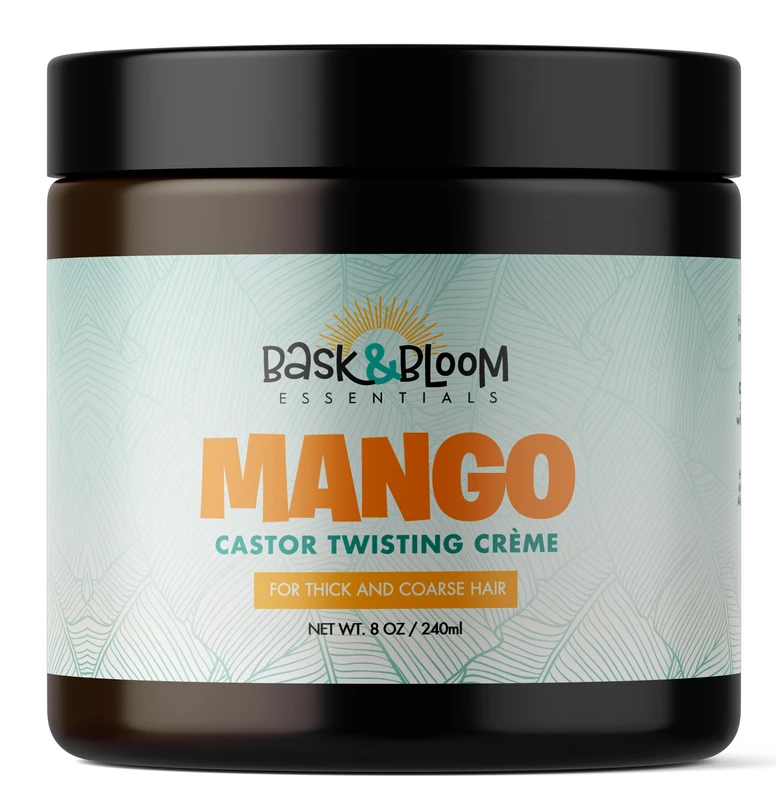 Bask & Bloom Mango Castor Twisting Creme 8oz