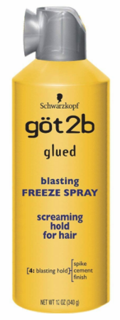 GOT2B Glued Freeze Spray